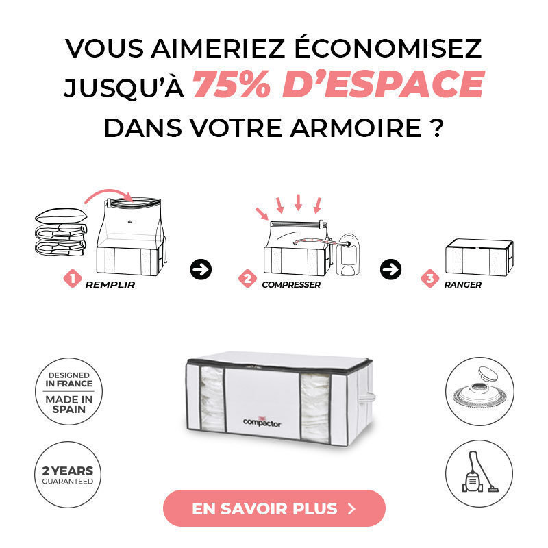 COMPACTOR, HOUSSE DE RANGEMENT SOUS-VIDE