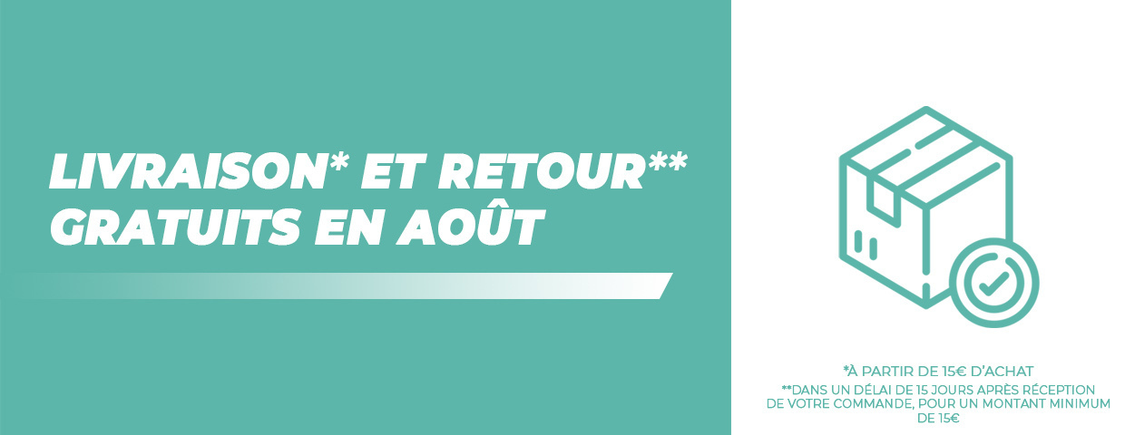 Livraison gratuite en Juin