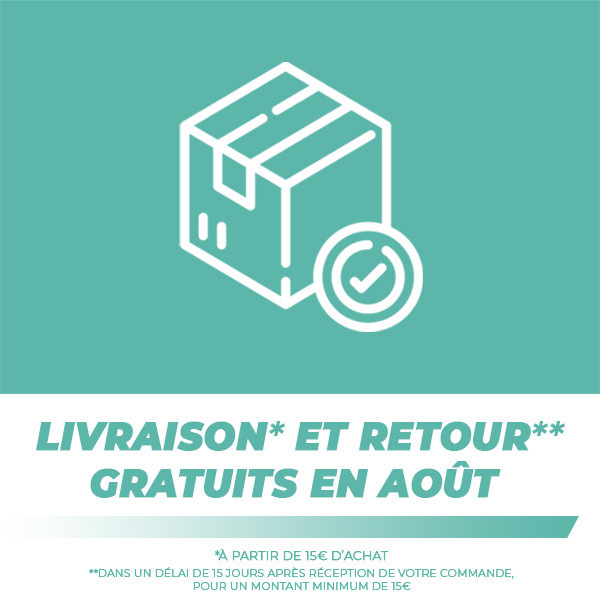 Livraison gratuite en Juin