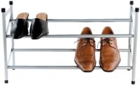 Range-chaussures 2 niveaux extensible en métal "Stilito"
