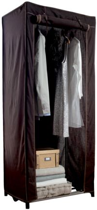Armoire penderie marron "Cottage"