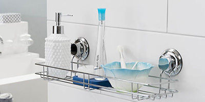 tablette murale à ventouse