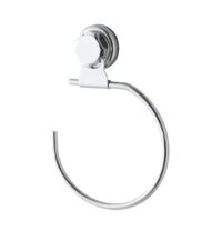 Anneau porte-serviettes à ventouse argent "Bestlock"