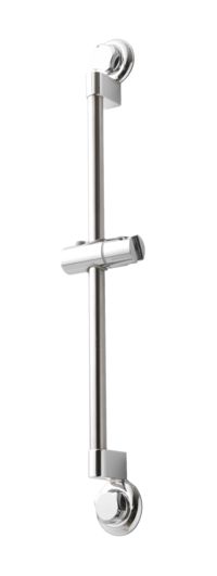 Barre de douche à ventouses argent "Bestlock"