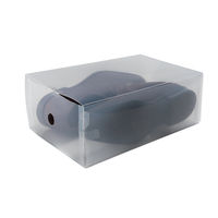 Boite de rangement pour chaussures transparente L