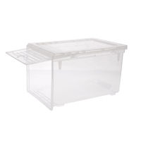 Boite de rangement pour chaussures transparente