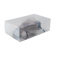 Boite de rangement chaussures transparente transportable L