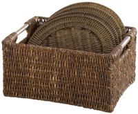 Panier de rangement marron "Dee" petit modèle