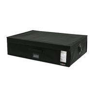 Coffre rigide sous-vide Compactor noir "Infinity" XXL
