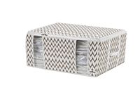 Housse souple sous-vide Compactor beige "Ikat" XXL