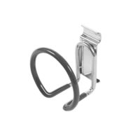 Crochet de rangement mural pour sac à main chromé "Walltech"