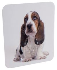 Crochet auto-adhésif repositionnable "Chien"