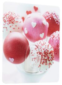 Crochet auto-adhésif repositionnable "Glaces"