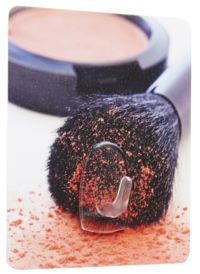 Crochet auto-adhésif repositionnable "Maquillage"