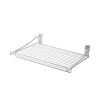 Étagère de rangement mural argent "Walltech" petit modèle