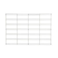 Grille de support pour rangement mural blanche "Walltech" L