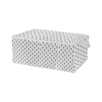 Housse de rangement pour couette blanche "Tropic"