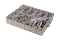Housse de rangement pour chaussures marron "Rivoli"