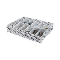 Housse de rangement pour chaussures blanche "Tropic"