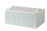 Housse de rangement pour couette verte "Daman"
