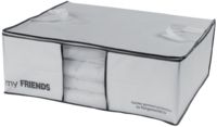 Housse de rangement pour couette blanche "World of storage"