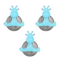 Lot de 3 Funny hooks Girafe Turquoise