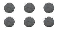 Lot de 6 aimants magnétiques "Magnet"