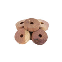 Lot de 6 pastilles antimites en cèdre naturel