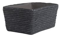 Panier de rangement gris "Hawai"