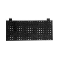 Panneau de rangement mural noir pour crochets "Walltech"