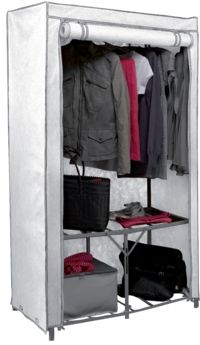 Armoire penderie blanche "Fast"