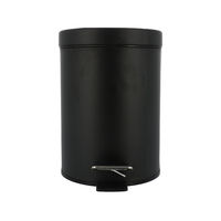 Poubelle noire 20 litres grand modèle