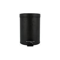 Poubelle noire 5 litres petit modèle