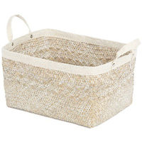 Panier de rangement gris "Futuna" M