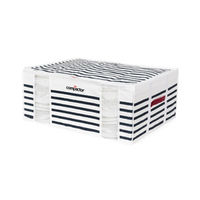 Housse souple sous-vide Compactor bleue et blanche "Marinière" XXL