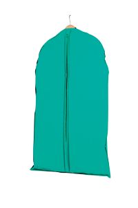 Housse courte pour vêtements verte