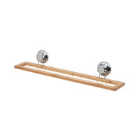 Porte-serviettes à ventouses "Bestlock" en bambou "Spa"