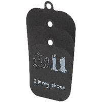 Embauchoirs souples noirs pour bottes "Twin"