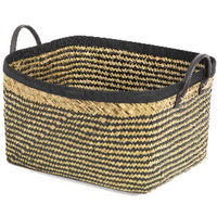 Panier de rangement marron et noir "Padang" L