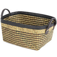 Panier de rangement marron et noir "Padang" M