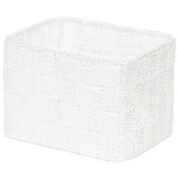 Panier de rangement blanc "Stan"