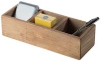 Casier 3 compartiments en bois « Vintage » 