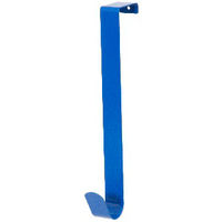 Patère de porte bleue 1 crochet "Solo"