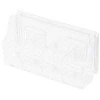 Rangement mural auto-adhésif pour maquillage 4 compartiments "Vision"