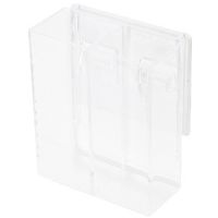 Rangement mural auto-adhésif pour maquillage 2 compartiments "Vision"