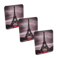 Lot de 3 crochets auto-adhésifs repositionnables "Paris"