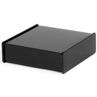 Boite de rangement maquillage avec miroir noire