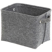 Panier de rangement en feutrine gris "Felt"