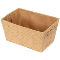Panier de rangement beige "Beverly"