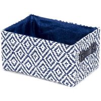 Panier de rangement bleu marine "Enzo"